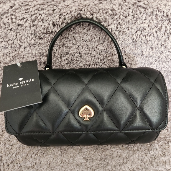 kate spade Handbags - New With Tag Kate Spade Heart Quilted Leather KK175 Bag